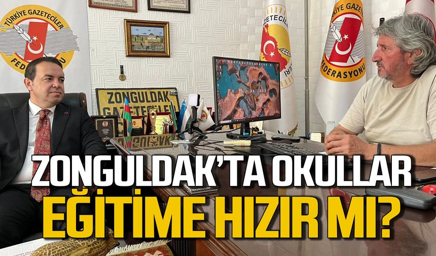 Zonguldak'ta okullar yeni sezona hazır mı, kaç bin öğrenci eğitim görecek?