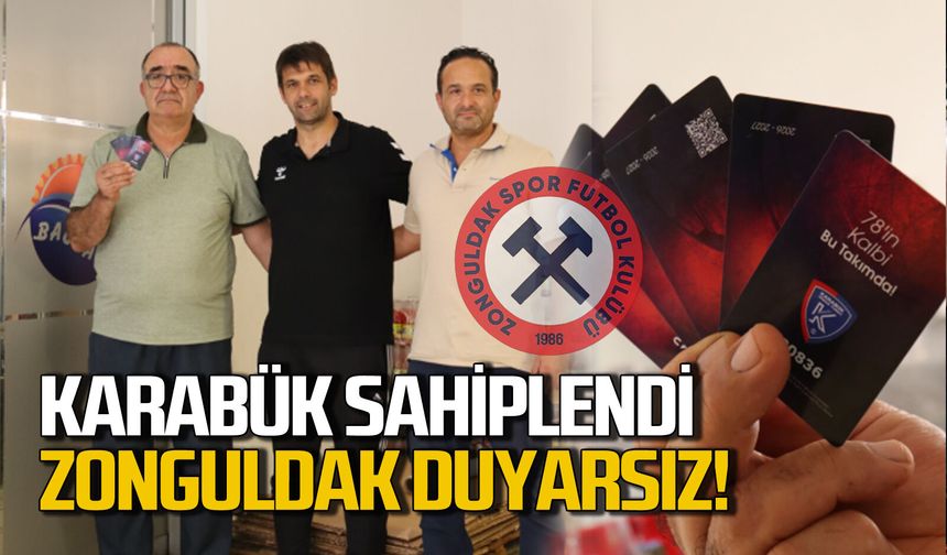 Karabük sahiplendi Zonguldak duyarsız!