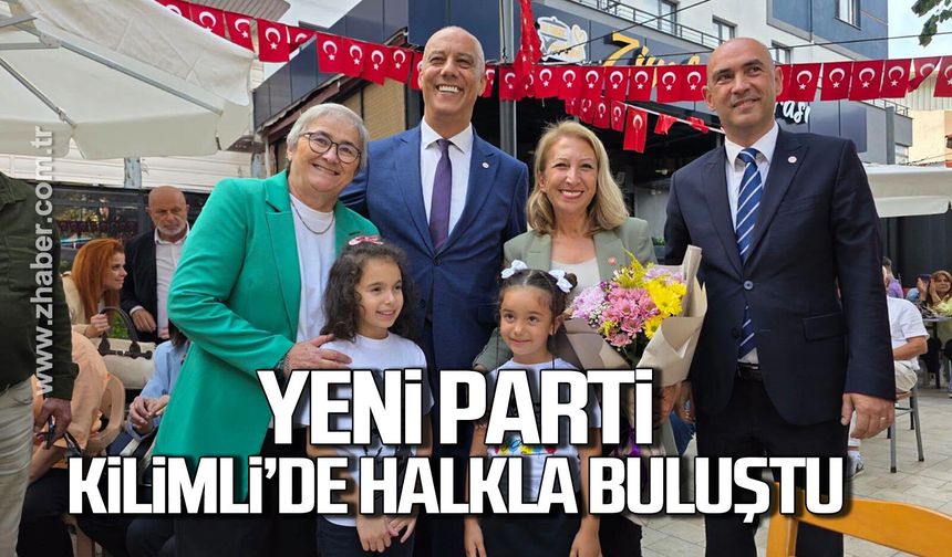 Yeni Parti Kilimli'de halkla buluştu