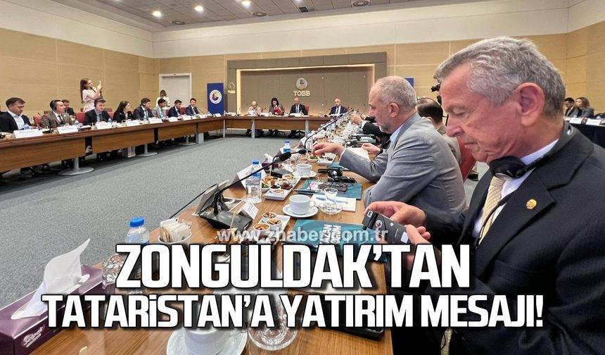 Zonguldak’tan Tataristan’a yatırım mesajı! Metin Demir Çaycuma modelini anlattı