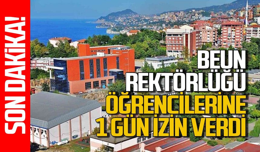 BEUN Rektörlüğü açıkladı: Üniversite öğrencilerine de tatil