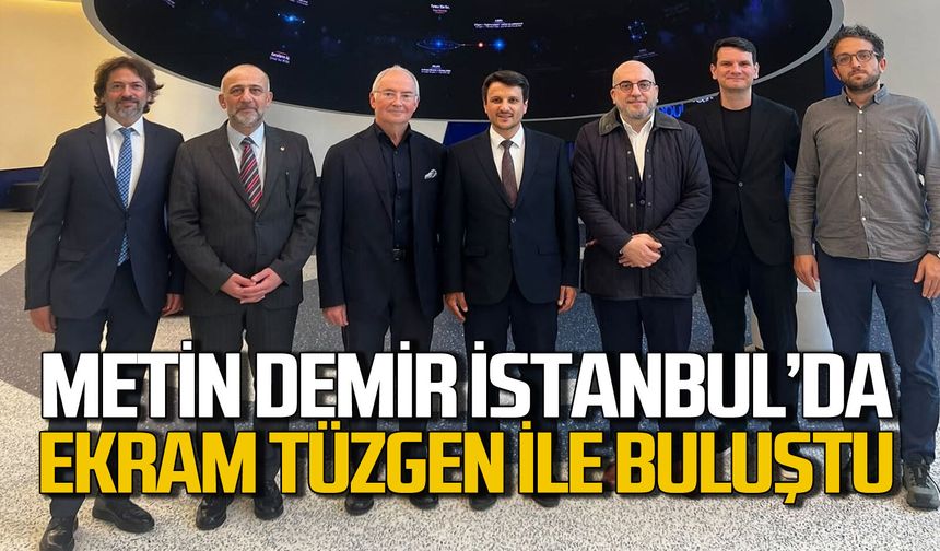 Metin Demir’den İstanbul’da önemli ziyaret: Ekram Tüzgen ilme buluştular