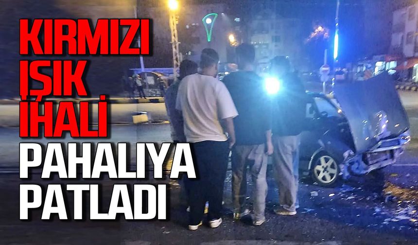 Kırmızı ışık ihlali pahalıya patladı