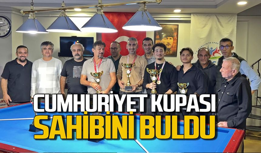 Zonguldak'ta Cumhuriyet Kupası sahibini buldu