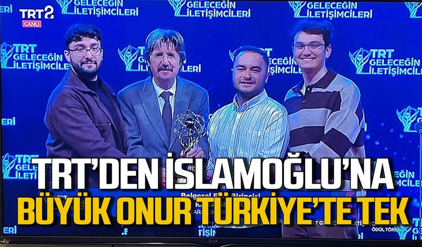 Zonguldaklı genç yönetmen Kaan İslamoğlu “Kara Sevda” ile Türkiye birincisi oldu