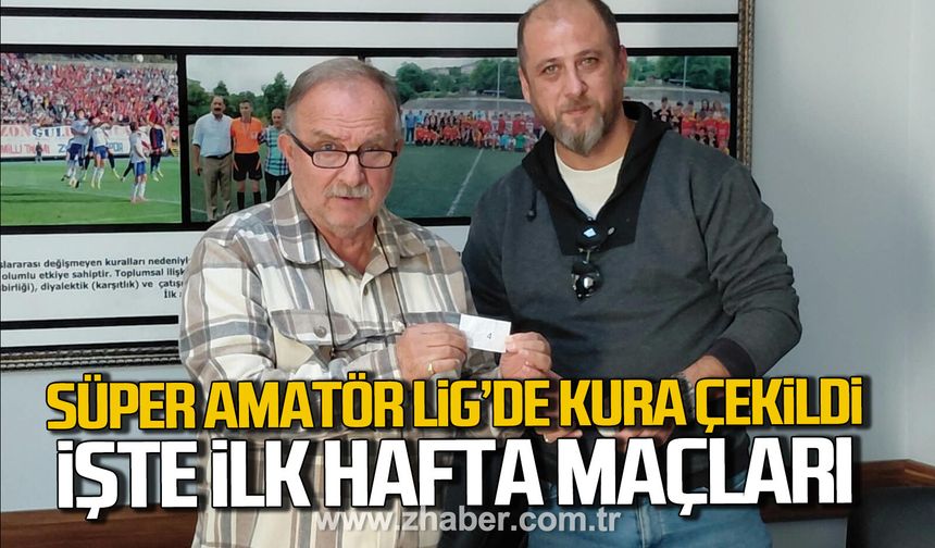 Süper Amatör Lig’de Kura Çekildi. İşte İlk Hafta Maçları