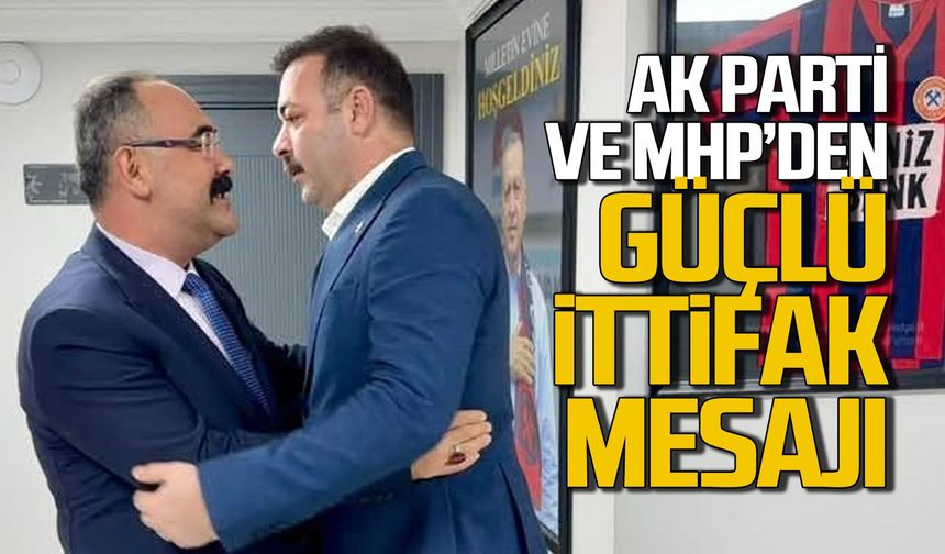 Ak Parti ve MHP'den güçlü ittifak mesajı