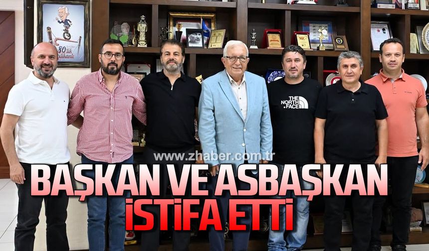 Kdz. Ereğli 1980 Sk’da Başkan ve asbaşkan istifa etti