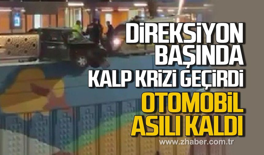 Karabük'te kalp krizi geçiren sürücü kaza yaptı