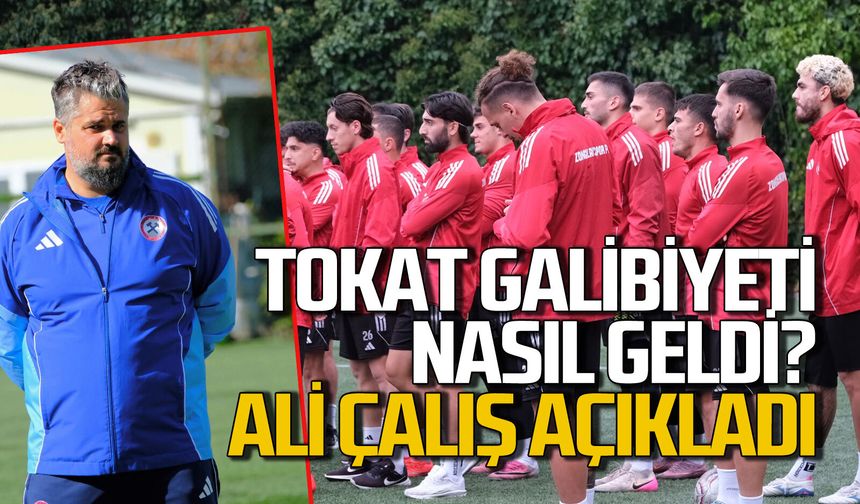 Zonguldakspor Tokat deplasmanında nasıl kazandı? Ali Çalış konuştu