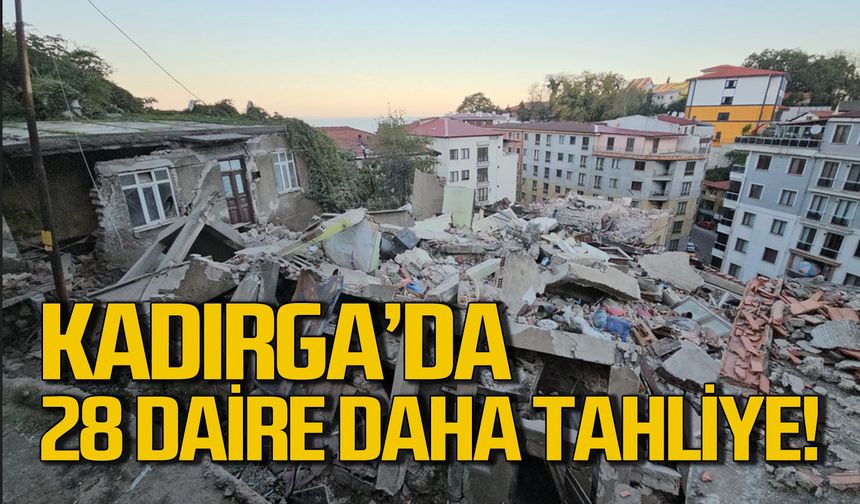 Zonguldak’ta kritik karar: 28 daireye boşaltma kararı!