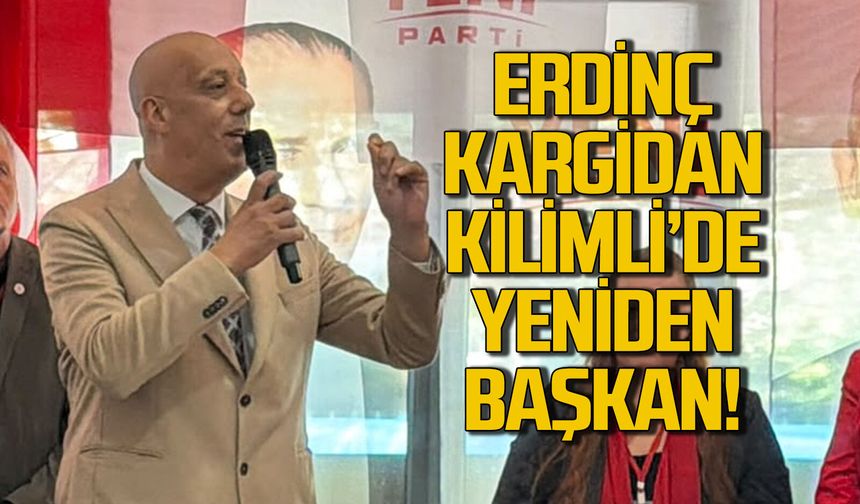 Kilimli Yeni Parti'de Erdinç Kargidan başkan seçildi