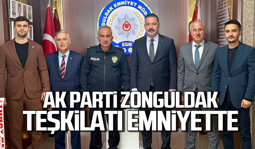AK Parti Zonguldak İl Teşkilatı Emniyette