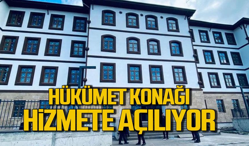 Kdz. Ereğli’nin yeni Hükümet Konağı hizmete hazırlanıyor