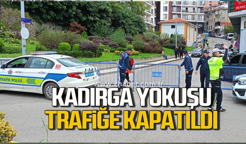 Kadırga Caddesi trafiğe kapatıldı!