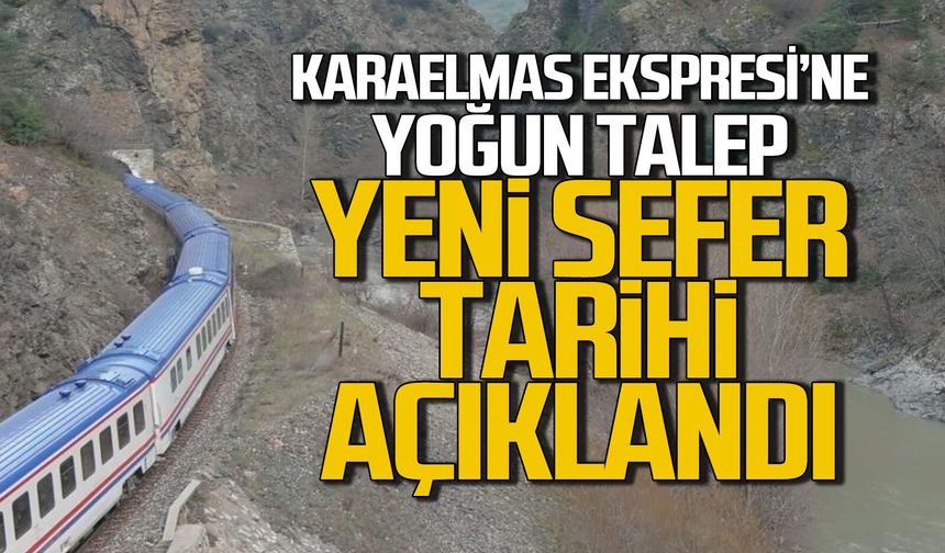 Karaelmas Ekspresi'ne yoğun talep... Yeni sefer tarihi açıklandı