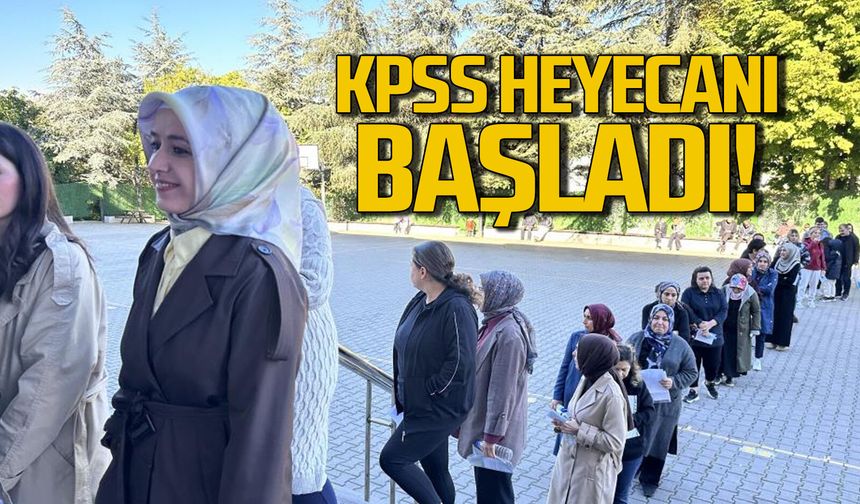 Ön Lisans KPSS heyecanı başladı