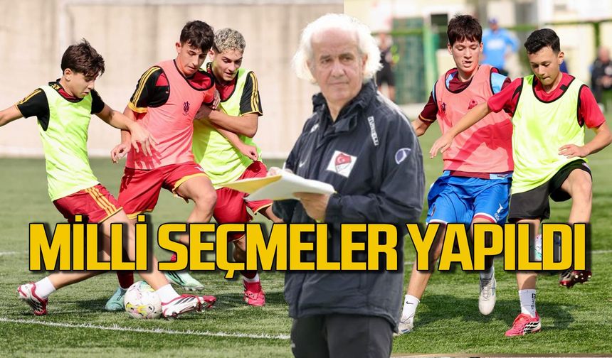 Zonguldak'ta Milli takım yetenek taraması yapıldı