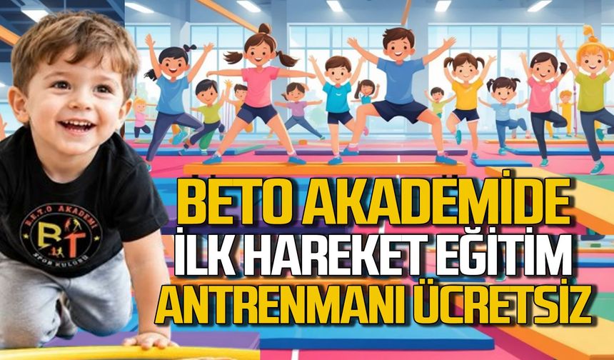 BETO Spor Akademi’de ilk deneme antrenmanı ücretsiz