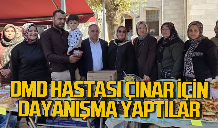 DMD hastası Çınar için Alaplı'da dayanışma etkinliği düzenlendi
