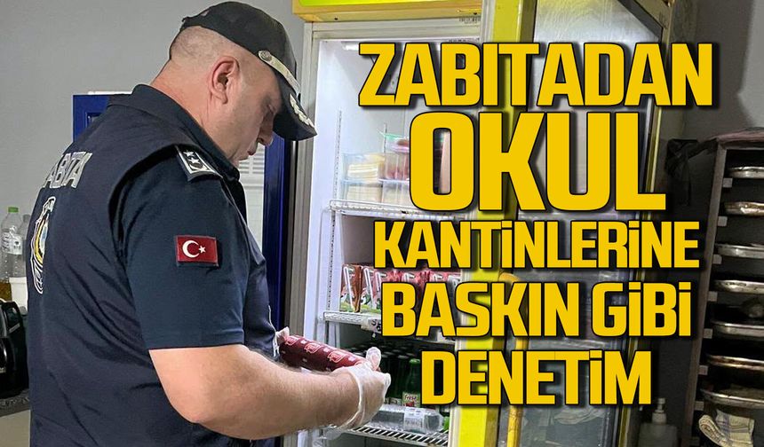 Devrek’te okul kantinlerine baskın gibi denetim!