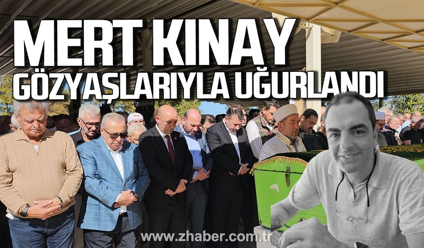 Mert Kınay dualarla uğurlandı.