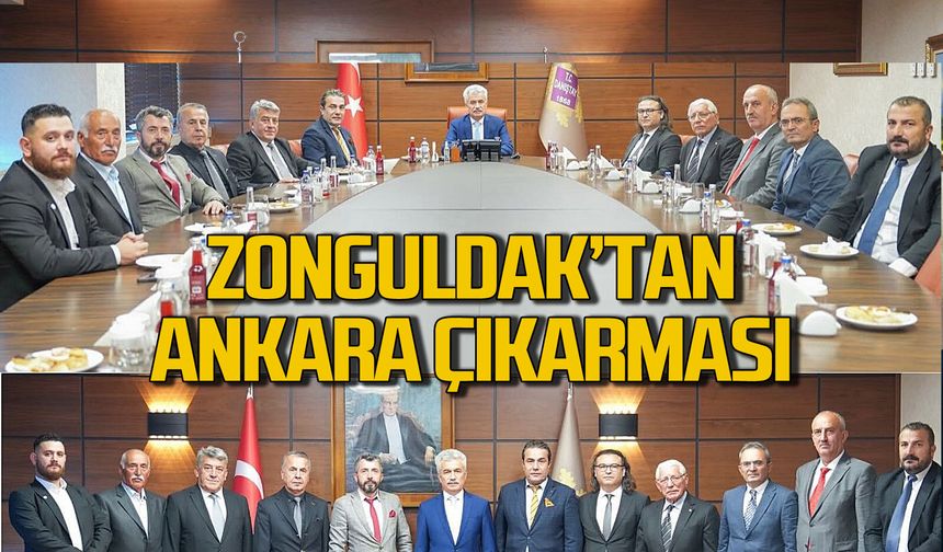 Zonguldak’tan Başkent Ankara çıkarması