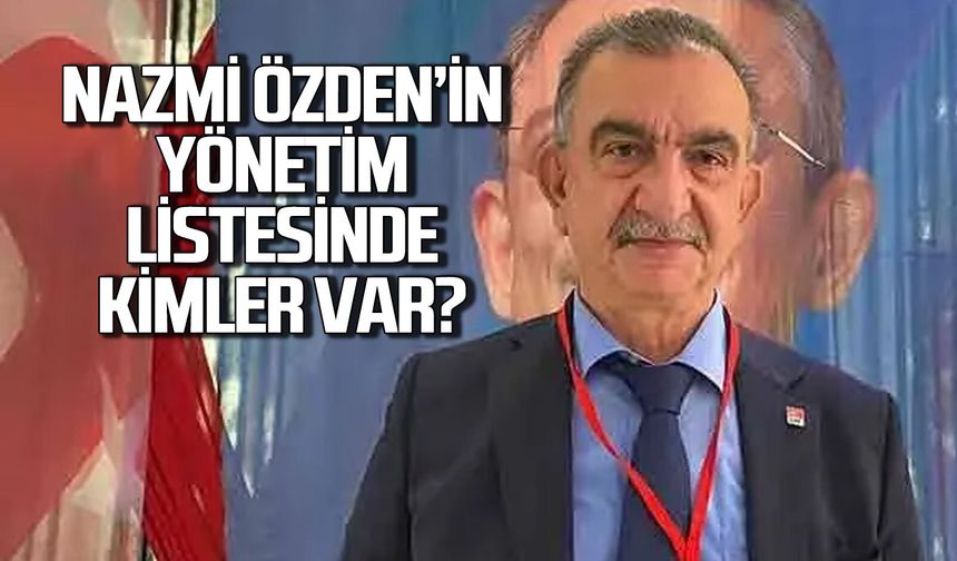 Yeni PartiMerkez İlçe’de Nazmi Özden yeniden başkan... Listesinde kimler var?