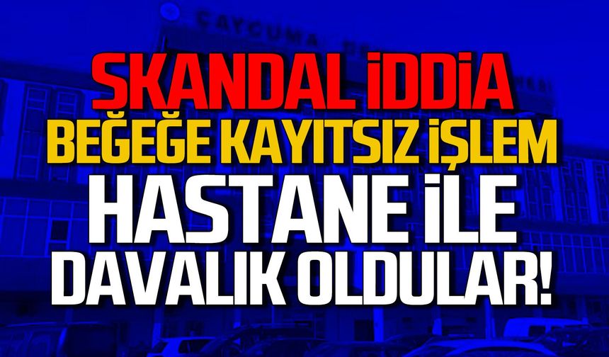 Çaycuma Devlet Hastanesi’nde Kayıtsız Müdahale İddiası!