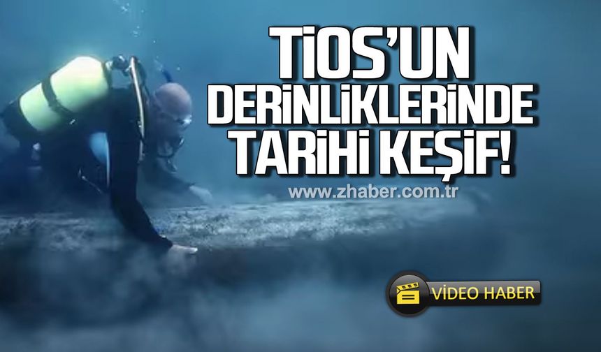 Tios Antik Kenti’nin su altındaki tarihi araştırılıyor
