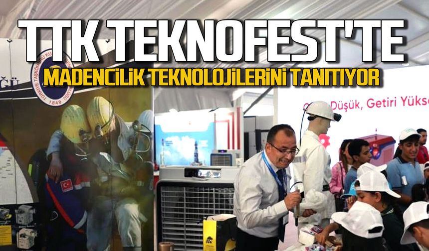 TTK, TEKNOFEST'te madencilik teknolojilerini tanıtıyor