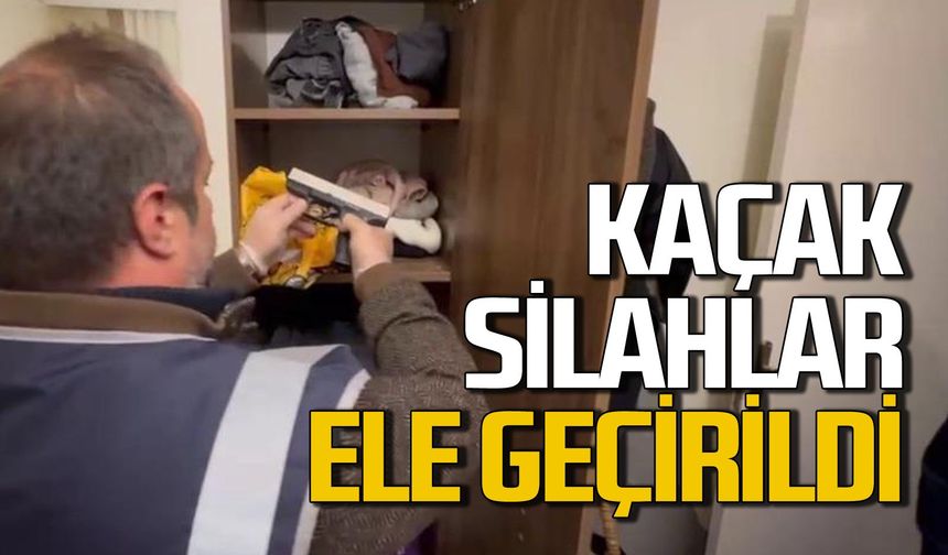 Bartın ve Karabük'te kaçak silah operasyonu: 48 silah ele geçirildi