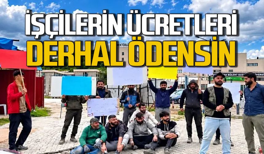 Türkiye Komünist Partisi Zonguldak İl Örgütü "İşçilerin ücretleri derhal ödensin"