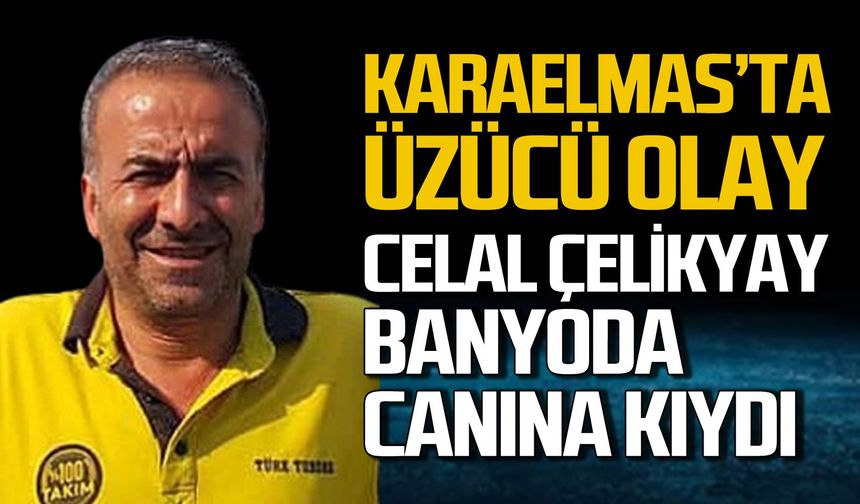 Celal Çelikyay banyoda canına kaydı