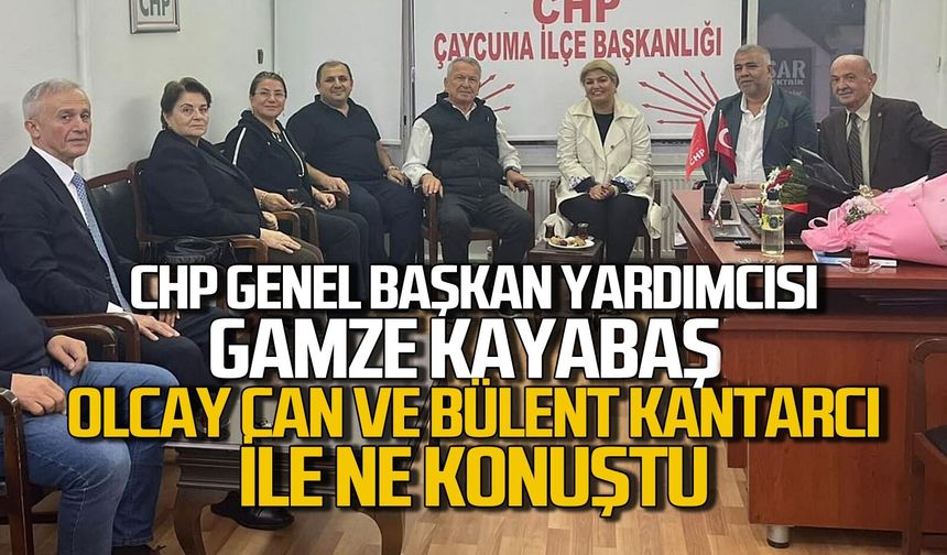 CHP Genel Başkan Yardımcısı Gamze Kayabaş Olcay Can, Bülent Kantarcı ile ne konuştu?