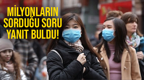 Dünya Sağlık Örgütü'nden corona virüsü ve maske açıklaması