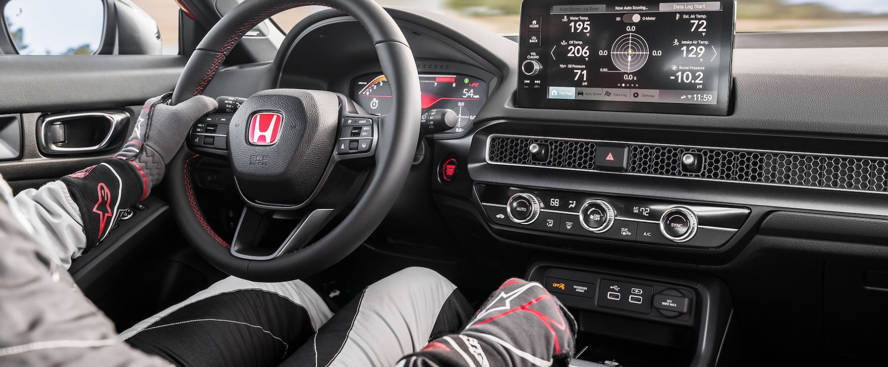 2023 Honda Civic Type R İncelemesi iç mekan