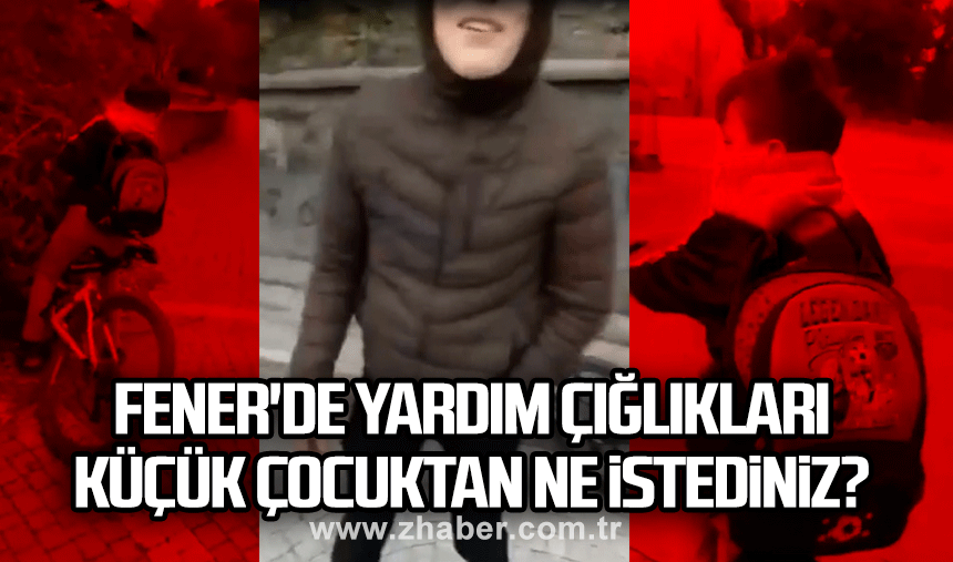 Zonguldak’ta küçük çocuğa şiddet görüntüleri infial yarattı!