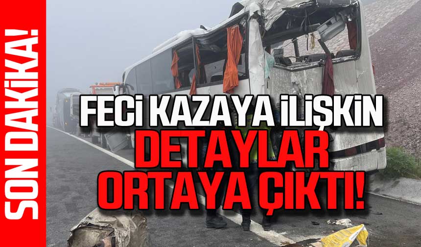 Kuzey Marmara Otoyolu'ndaki Kazada Detaylar Ortaya çıktı!