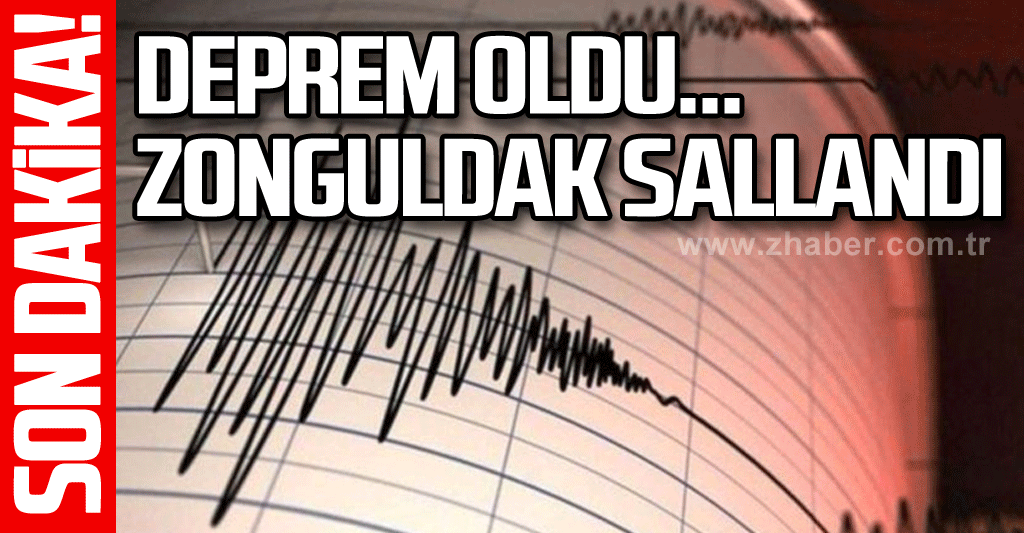 Bolu'da deprem! Zonguldak sallandı!