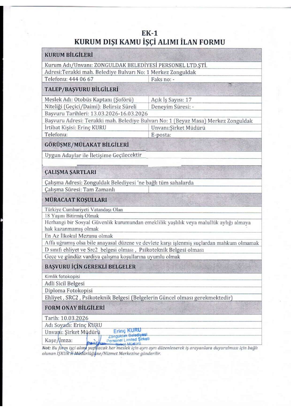 Zonguldak Belediye Sirketi Page 0001