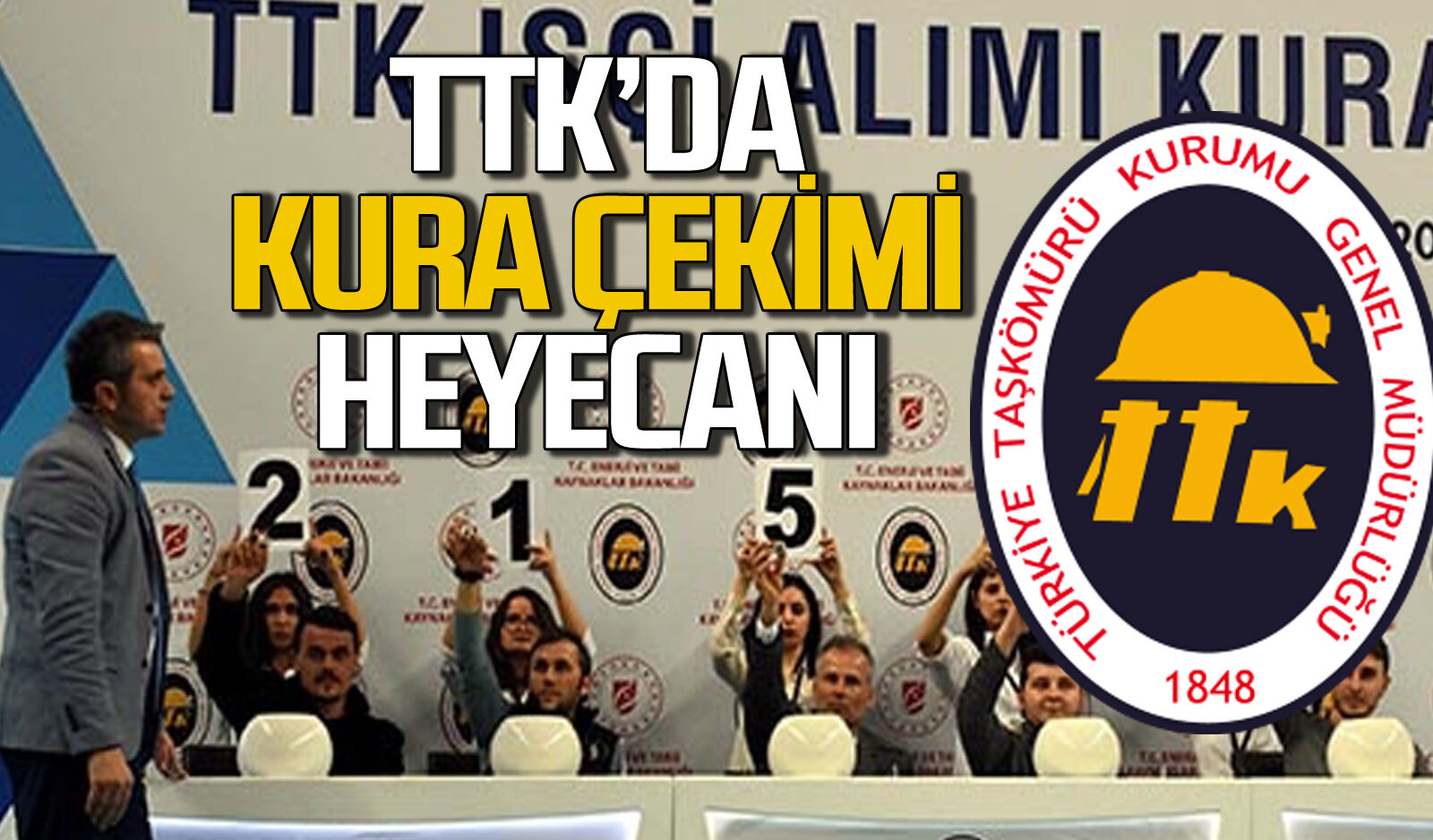 TTK’da işçi alımı için kura günü: Adaylar nefeslerini tuttu kurayı bekliyor