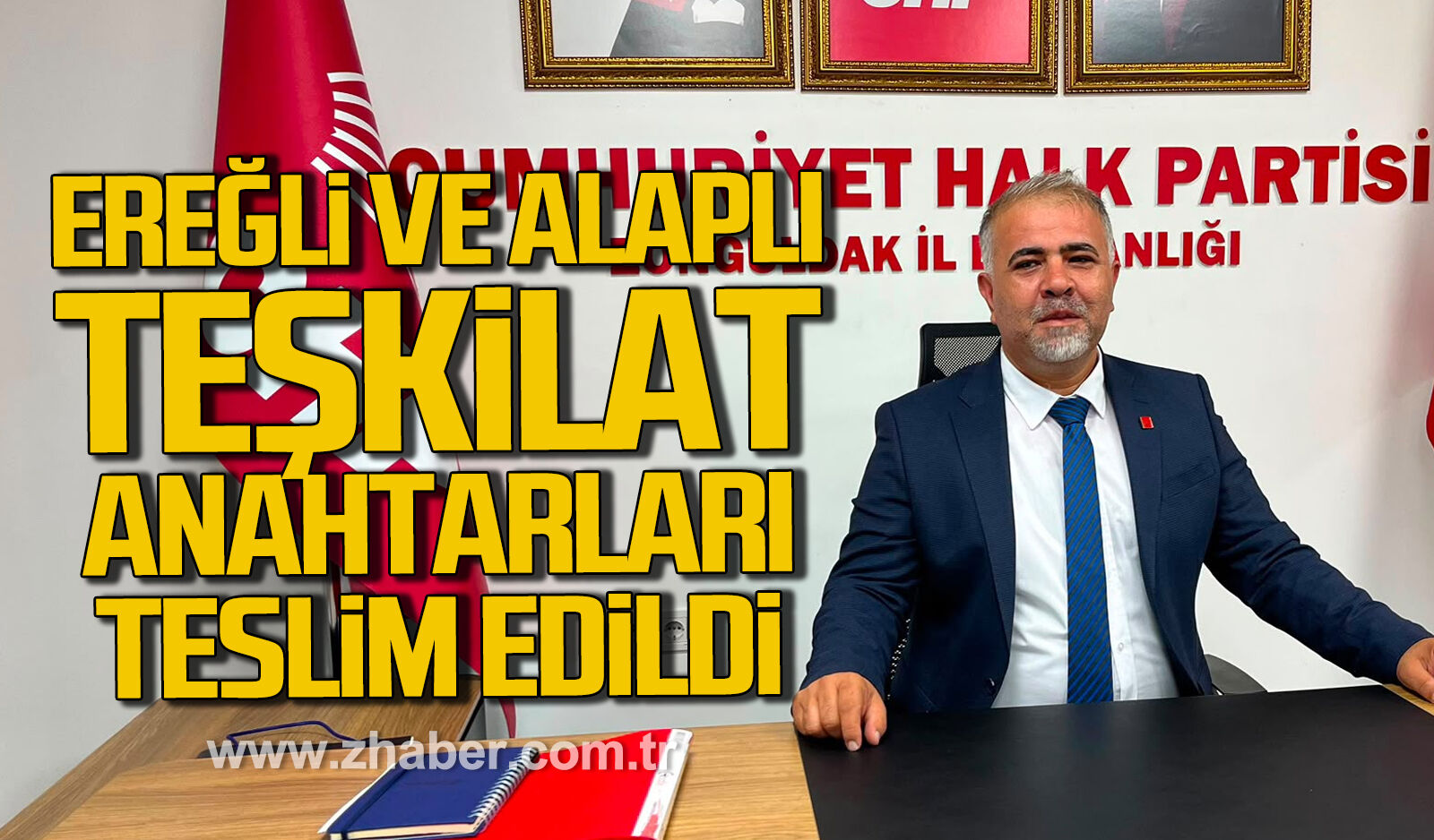 Ereğli ve Alaplı teşkilat anahtarları teslim edildi.