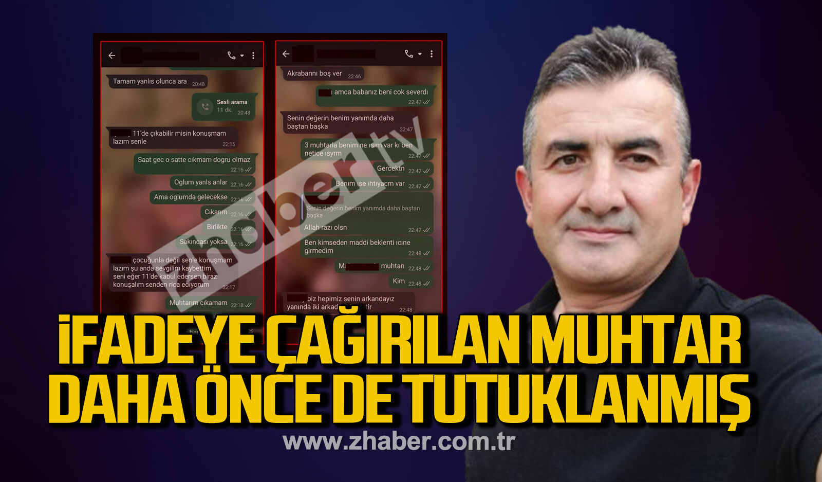 İfadeye çağırılan muhtar daha önce de tutuklanmış