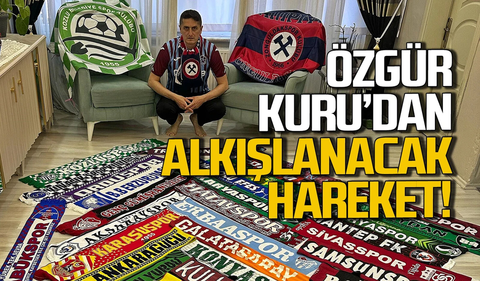 Özgür Kuru'dan Çınar Yılmaz için alkışlanacak hareket
