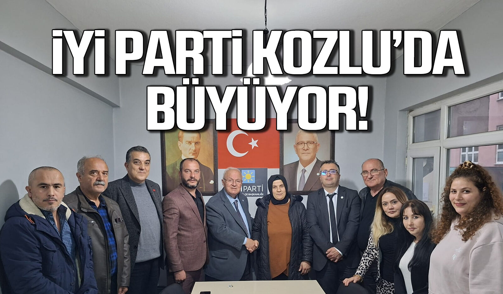 İYİ Parti Zonguldak Kozlu'da büyüyor