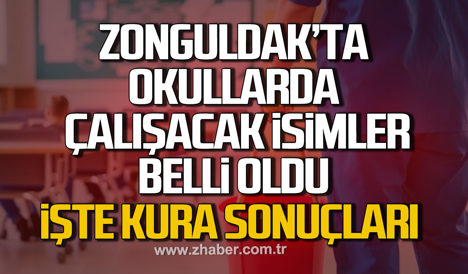 Zonguldak'ta TYP kapsamında okullarda çalışacak isimler belli oldu! İşte kura sonuçları...