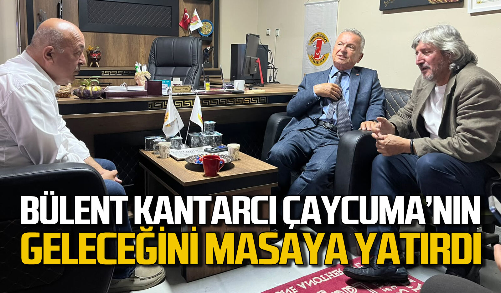 Bülent Kantarcı Çaycuma’nın geleceği ve yatırımları değerlendirdi
