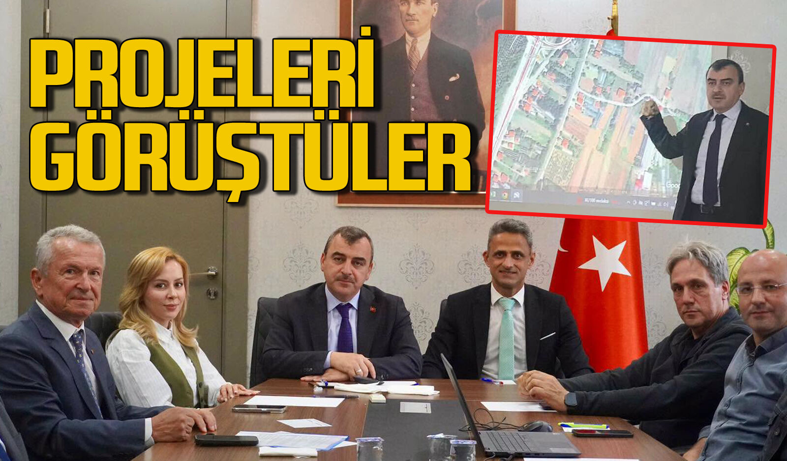 Proje değerlendirme toplantısında buluştular