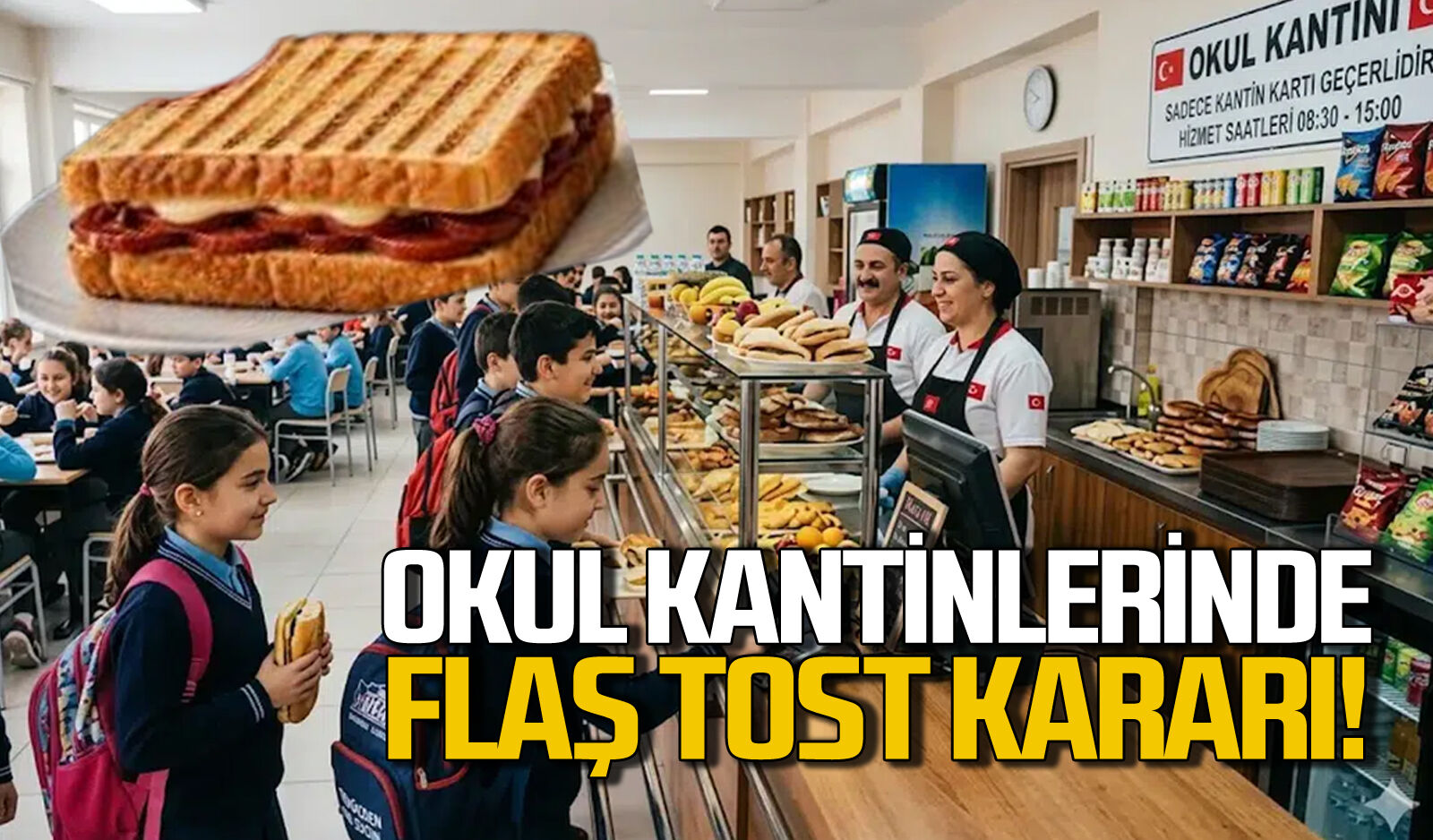 Okul kantinlerine yeni düzenlemeler geldi